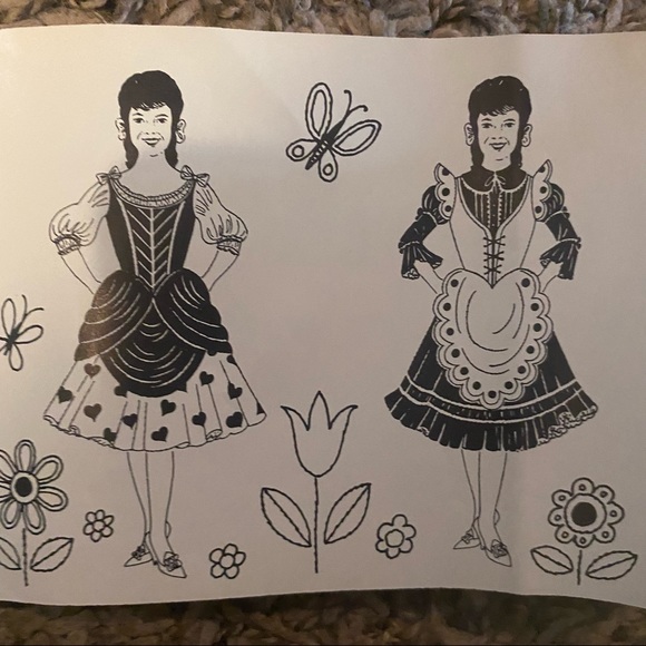 color forms Walt disney's babes in toyland Annette Dress Designer Kit - Picture 11 of 14